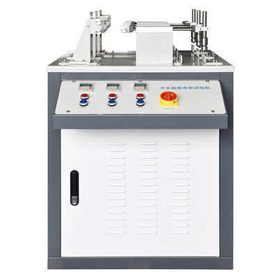 محدوده دمای دستگاه تست طول عمر سوکت سوئیچ AC220V / 50Hz 4-40C