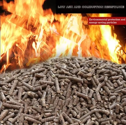 BBQ Biomass Wood Pellets بدون دود بریکت فشرده با ارزش کالری بالا