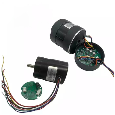 12 ولت 24 ولت 36 ولت 48 ولت بدون برس DC چرخ دنده سیاره ای چرخ دنده Bevel Gear کم صدا 57 میلی متر