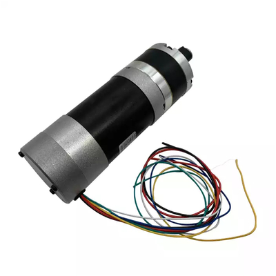 12 ولت 24 ولت 36 ولت 48 ولت بدون برس DC چرخ دنده سیاره ای چرخ دنده Bevel Gear کم صدا 57 میلی متر