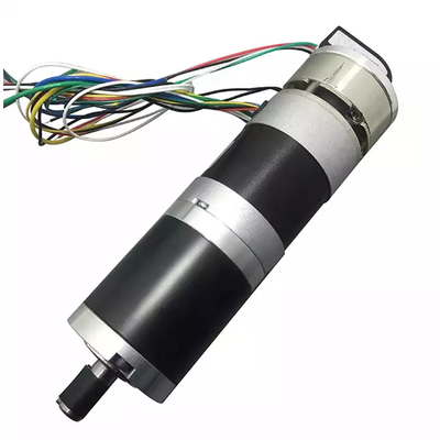 12 ولت 24 ولت 36 ولت 48 ولت بدون برس DC چرخ دنده سیاره ای چرخ دنده Bevel Gear کم صدا 57 میلی متر