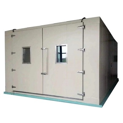 گرمایش -40 درجه سانتیگراد تا +100 درجه سانتیگراد پیاده روی در اتاقک محیطی صفحه نمایش LCD
