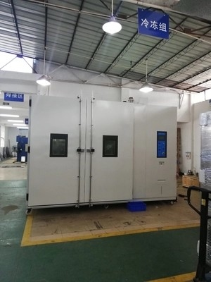 گرمایش -40 درجه سانتیگراد تا +100 درجه سانتیگراد پیاده روی در اتاقک محیطی صفحه نمایش LCD