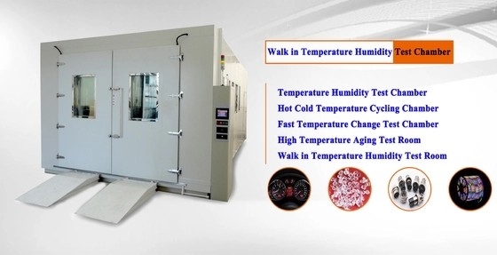 کنترلر زیمنس Walk In Humidity Chamber 380vac±10% 50/60Hz