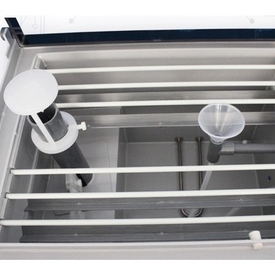 محفظه تست اسپری نمک خنثی نازل شیشه ای دقیق OEM می تواند اطلاعات 600 روزه را ذخیره کند