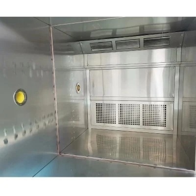 کوره صنعتی دو درب گرم خشک کن آزمایشگاهی فر با دمای بالا