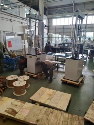 دستگاه تست جهانی هیدرولیک 3000kn برای تست خمش فشاری کششی