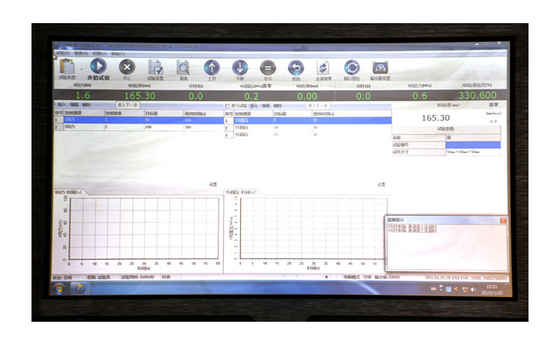 دستگاه تست سه محوری سنگ و خاک درشت مدل GSA-974TB 300x300x600mm