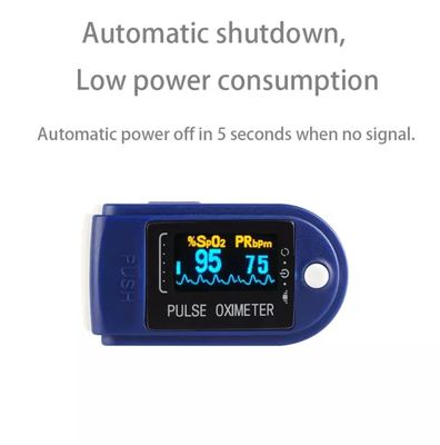 180BPM Temp Probe Fingertip Pulse Oximeter Finger Oxygen Blood Saturation Monitor Spo2