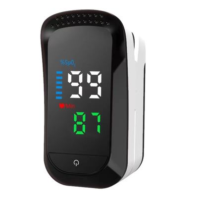 1.5V*2 49.5g Oximeter Pulse Oximeter ABS ضربان قلب مانیتور انگشت