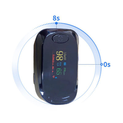 1.5V*2 49.5g Oximeter Pulse Oximeter ABS ضربان قلب مانیتور انگشت