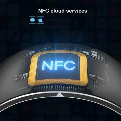 NXP Smart CDX AI Ring 0.06kg OLED AI تجهیزات پزشکی دستبند هوشمند