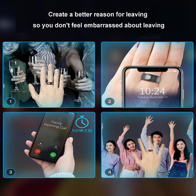 NXP Smart CDX AI Ring 0.06kg OLED AI تجهیزات پزشکی دستبند هوشمند