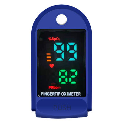 80٪ دقت SpO2 50 گرم اکسیمتر پالس انگشت با صفحه نمایش LED