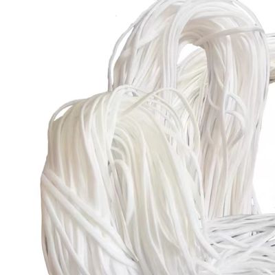 گوشواره الاستیک گرد 3 میلی متری اسپندکس برای ماسک جراحی یکبار مصرف