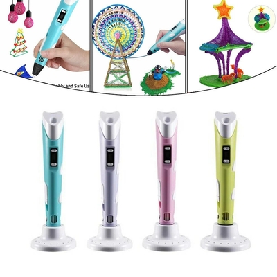 قلم چاپگر سه بعدی طراحی هوشمند کوچک 5V 2A با صفحه نمایش OLED