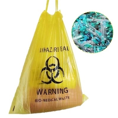 کیسه های زباله یکبار مصرف LDPE / HDPE زیست تخریب پذیر