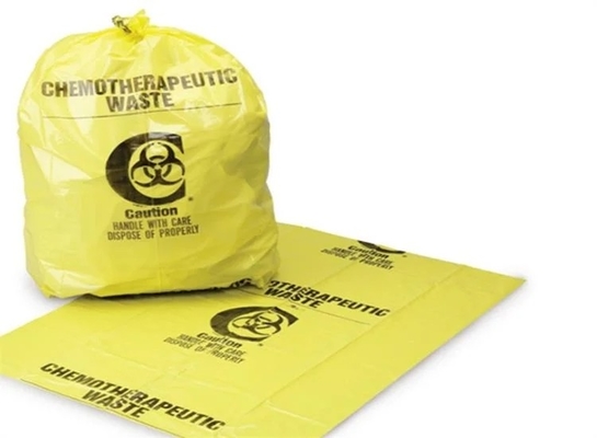 کیسه های قابل اتوکلاو PE Biohazard برای زباله های بیمارستانی